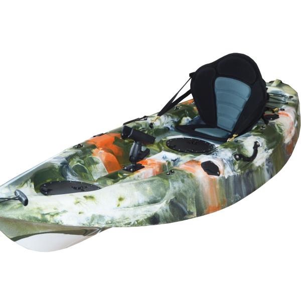 Experience the Thrill of Fishing with Our 1 Person Family Sit on Top Canoe Kayak