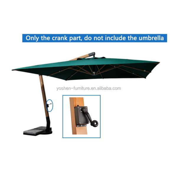 Easy to Install Patio Umbrella Crank Handle Replacements