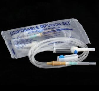 168cm Sterile Disposable Medical Syringe Liquid Glucose Blood Transfusion Iv Set