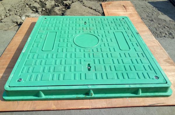 Light Weight Heavy Duty Composite Access Covers SMC / GRP For Bidding