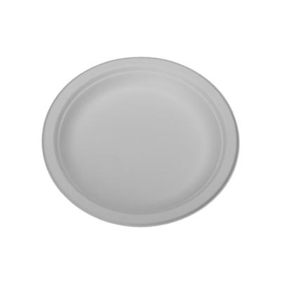 Placas biodegradáveis do bagaço da cana-de-açúcar do petisco de 7 polegadas 8g