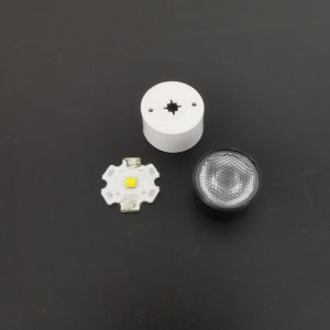 10-70 Degree Beam Angle Adjustable Optical PMMA LED Lens for Compact Lighting Applications