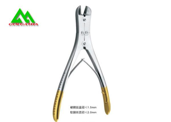 Bone / Wire Cutting Forceps Orthopedic Surgical Instruments In Hospital And Clinic