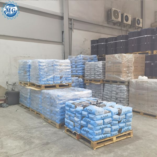 80-100 m2 Area Occupied Dry Mix Mortar Production Line Wall Putty Sand Cement Mixer Ceramic Tile Adhesive Manufacturing Plant