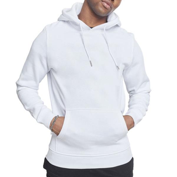 100% Cotton Mens Activewear Tops 360gsm Long Sleeve Hoodie