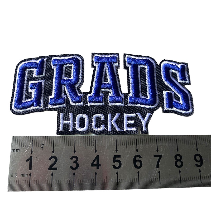 OEM Custom Design Woven Patch 3D Embroidery Patch Bulk Fast Delivery for Garment Accessories