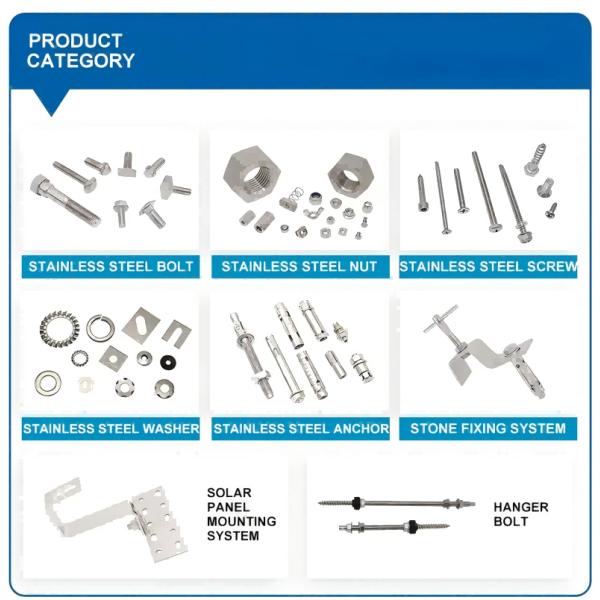 T Slot Hammer Head 304 Stainless Steel Channel T Bolts Screws for Slot 10mm Aluminum Profile