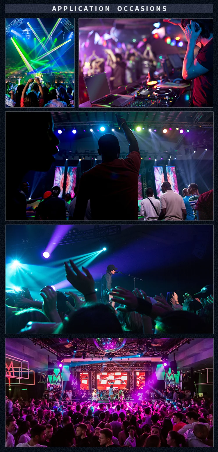 19X40W Zoom Wash Stage Wash Lighting Moving Head Bee Eye For Dj Disco Bar