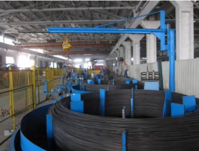 1860Mpa Plain / Indented PC Steel Wire para linha de produção de concreto pretensado Turn Key Project