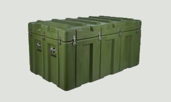 Corrosion Resistant Rotomolding Plastic Military Box  Army Green Plastic Tool Case