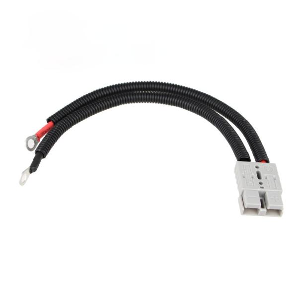Anderson Automotive Wiring Harness 50A Connector Bellows 8AWG Car Battery Harness