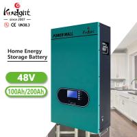 Armazenamento de energia solar da bateria da parede da casa da indústria do bloco 51.2V RS485 da bateria de MPPT Lifepo4