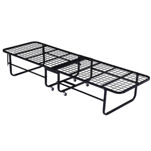 Sleep Comfortably Anywhere with Our Metal Folding Bed Frame No Mattress Required