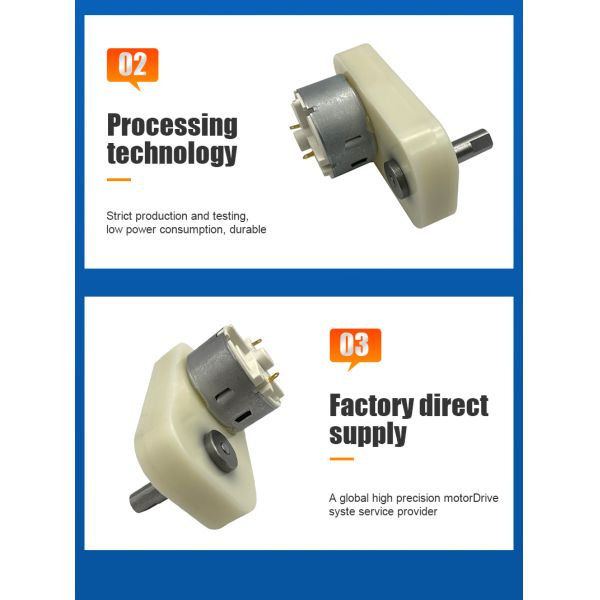 12v DC Gearbox Motor , High Torque Gear Reduction Motor FT-65FGM500