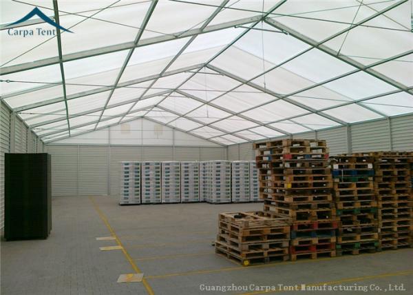25m X 40m PVC Wall Covering Warehouse Tents With Auto Roller Up Door
