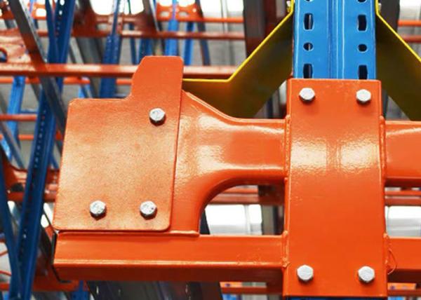 Q235B Steel Radio Shuttle Warehouse Racking Heavy Duty Shelving Multi Level Type