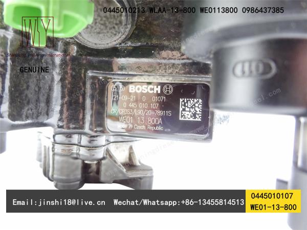 BOSCH GENUINE AND BRAND NEW DIESEL COMMON RAIL FUEL PUMP 0445010107 0445010213 0986437385 FOR MAZDA BT-50 WE01-13-800 WL