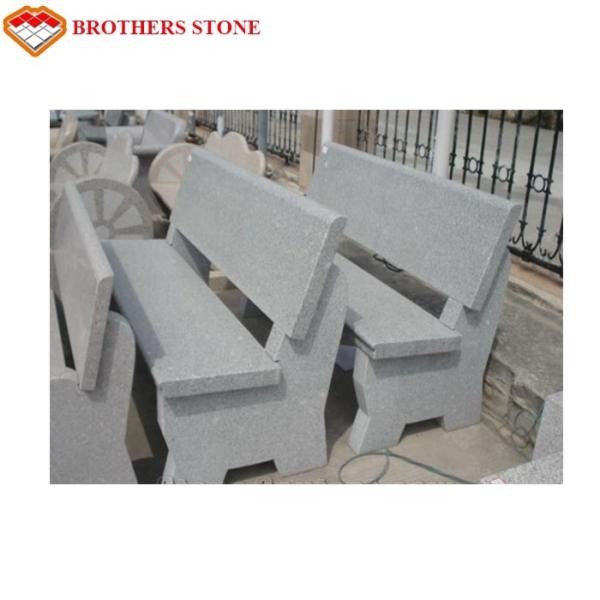 Large Flamed Granite Stone Natural G603 Bianco Crystal Grey Granite Slab
