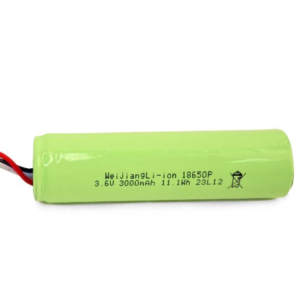 18650 аккумуляторная батарея 3.6v 3000mah перезаряжаемая литий-ионная батарея дл
