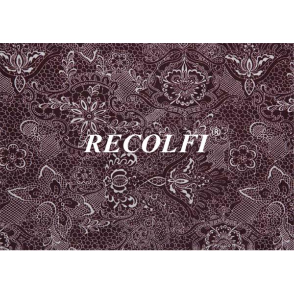 Stretchable 4 Way Knitted Fabric Spandex Workout Leggings Digital Printing