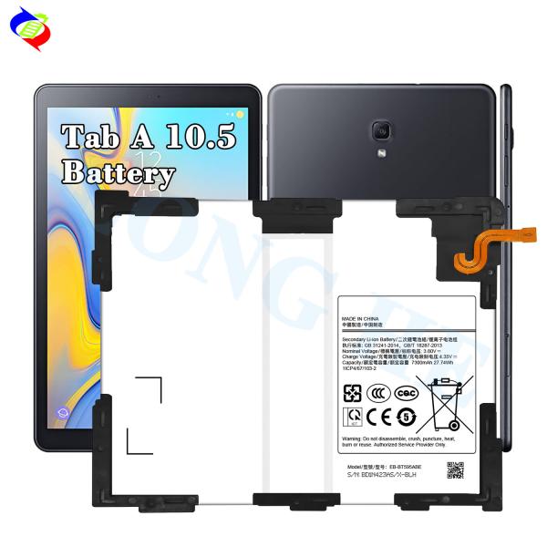 Mobile Smart Phone Battery EB-BT595ABE For Samsung Galaxy SM-T595 T590 Tab A 10.5 Replacing the phone battery