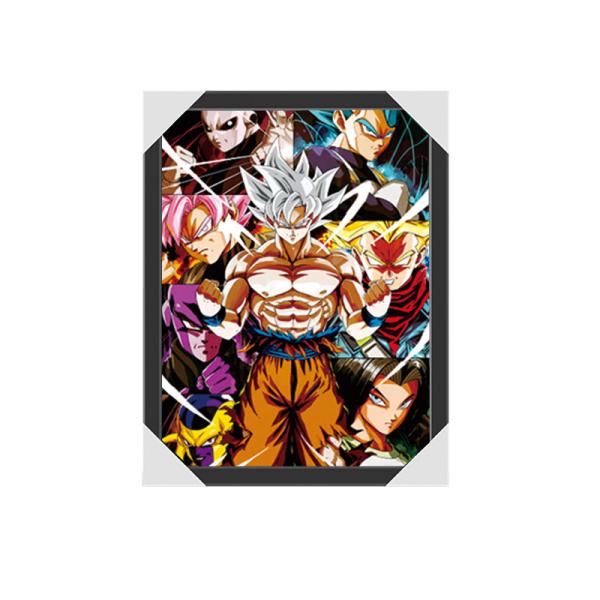 3D Japanese Anime Lenticular Poster 3D Lenticular Anime DBZ With 30x40cm Size