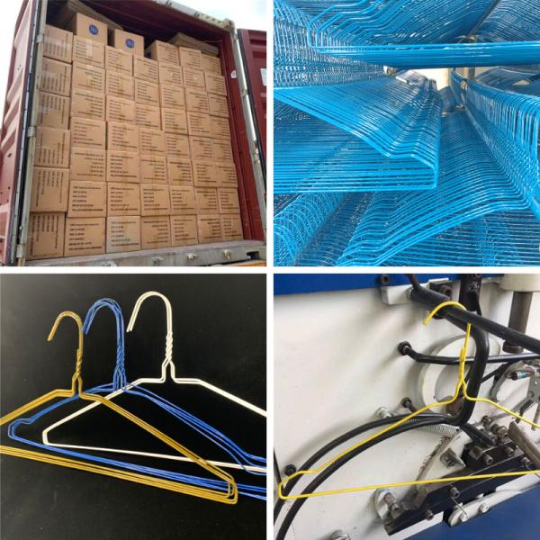 Dry cleaner 1.9mm Laundry Wire Hanger Customized Color Electrostatic Spraying