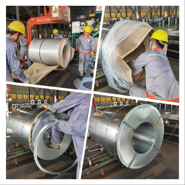 Durable Galvanized Steel Coil Factory Zinc Coating 600mm-1250mm Width