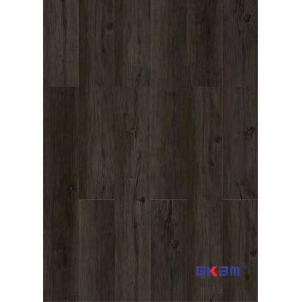 Midnight Miracle Brown SPC Flooring 5mm Anti Slip Fire Retardant GKBM Greenpy MJ-W6008