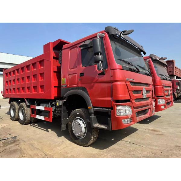 Использованный Sinotruk Howo 10 шины 6X4 40тонна наклонитель 371 375 л.с. Длинные дистанции шахтные песковыбросы