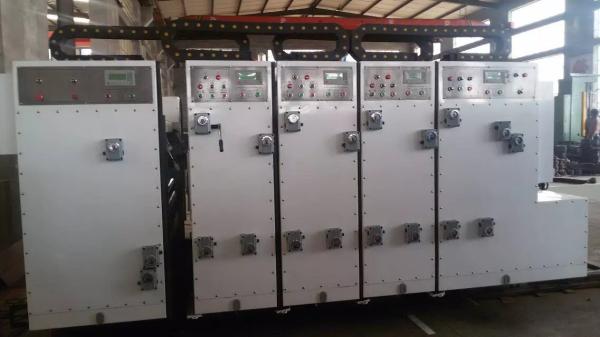 economic lead edge feeding printing slotting die cutting machine, corrugated carton printing machine