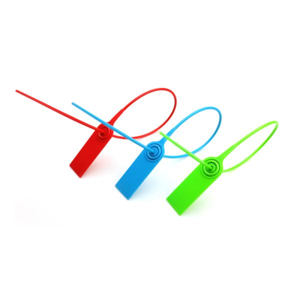 450mm Length Plastic Security Seal with Laser Print and > 150N Tensile Strength for Secure Disposable Locking