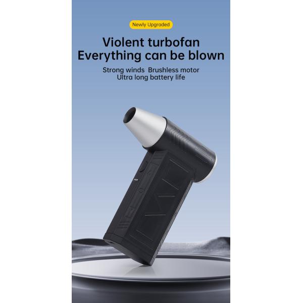 Violent Turbo Fan Mini Camping Outdoor Handheld High Speed Dust Removal Adjustable Camping For Custom Cool Camping Accessories