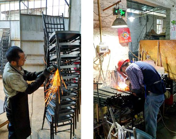 PP Plastic Stackable Dining Room Chairs Modern Leisure Garden 45x48x80cm