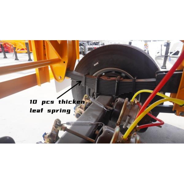 Used and New CIMC 2 Axle Flat Bed Semi Truck Trailer for Transport 20 Ft Container for Sale