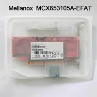 adaptateur de la carte réseau ConnectX-6 VPI de 100g MCX653105A-EFAT Mellanox pour le serveur