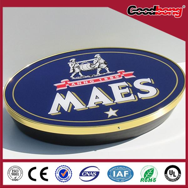 Hot Saling custom wall mounted sign make light box sign