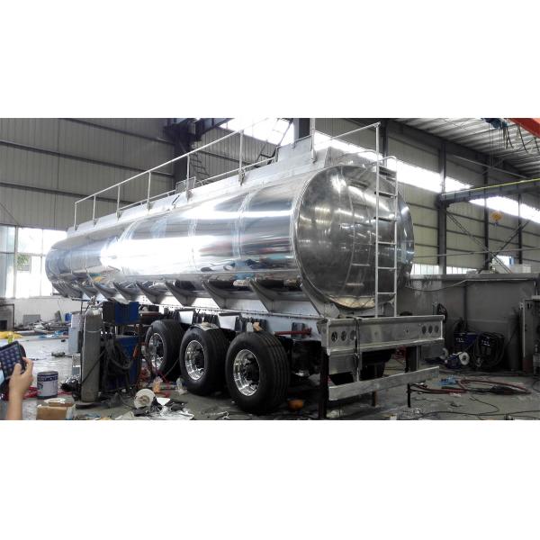 Большой трейлер перехода танка пальмового масла тележки доставки топлива 45 000 литров 35 тонн