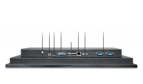 Terminal d'écran tactile PC avec lecteur d'empreintes digitales