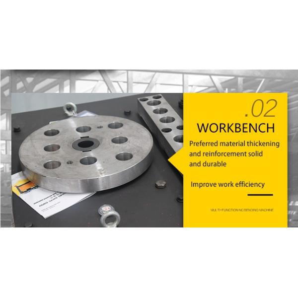 40mm Automatic Rebar Bending Machine with accuracy and Motor Speed of 1440 r/min