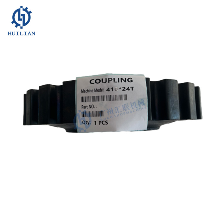 410-24T Engine Drive Flexible Coupling For Excavator Parts Hydraulic Pump Mounting Flywheel Coupler