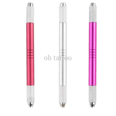 Dual Purpose Semi Permanent Microblading Eyebrow Pen With 3 Colors