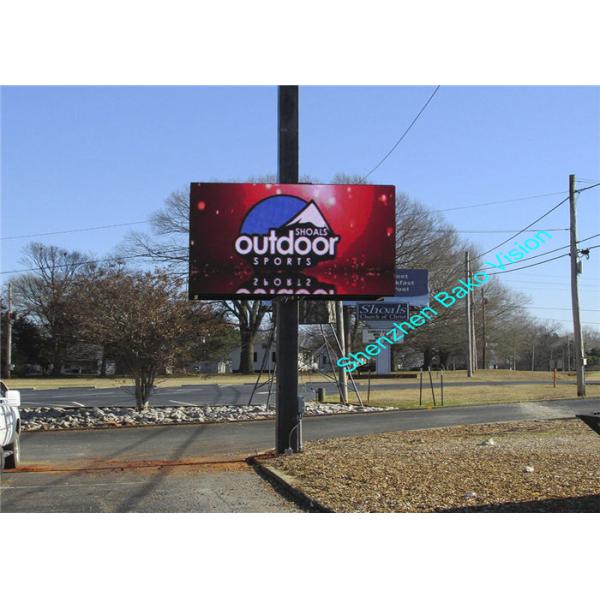 6500 nits High Brightness Outdoor P4 P5 LED Display for HD Advertising LED Display Sign