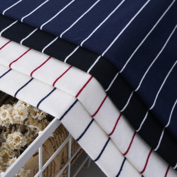 Moda Tricoteado Apertado Algodão Francês Tecido Terry Padrão Pique Baixo encolhimento