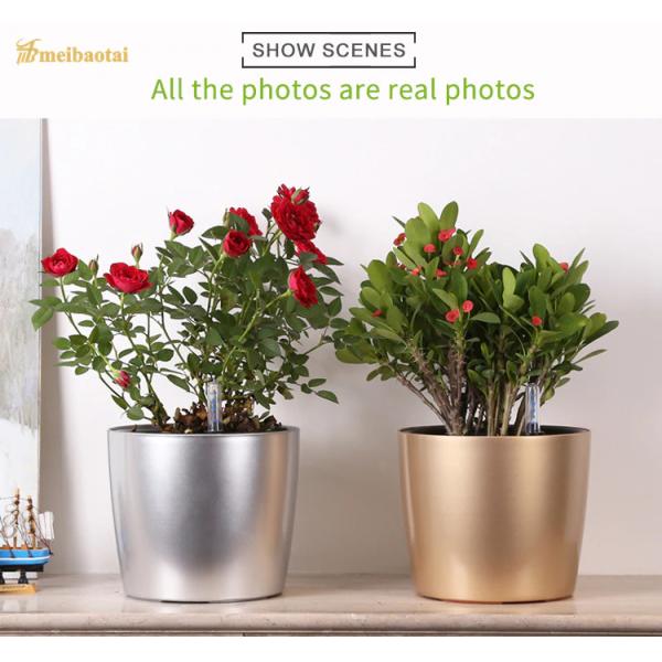 Цветочный горшок изготовления металла нержавеющей стали ODM с фильмом PVC 100micron