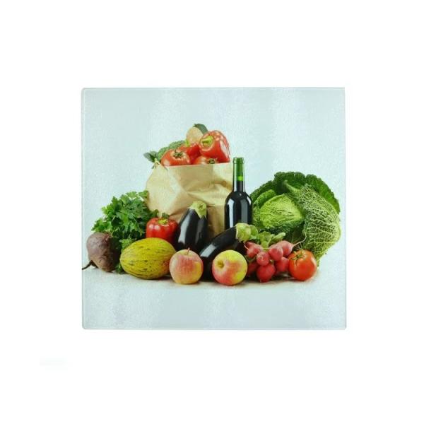 Various Shape Sublimation Glass Chopping Board Heat Resistance