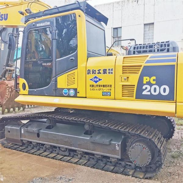 Использованный экскаватор Komatsu PC200 Оригинальный гидравлический насос PC200-6/7/8