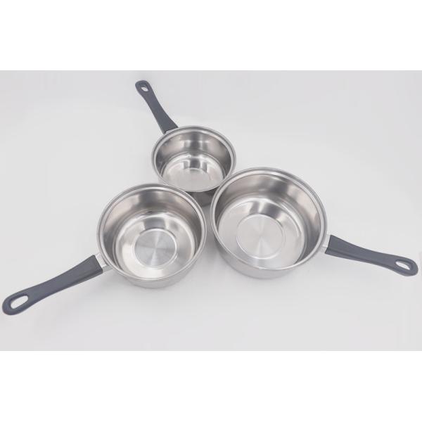 7.5cm Stainless Steel Cooking Pot Multi Function Milk Pan With Cover