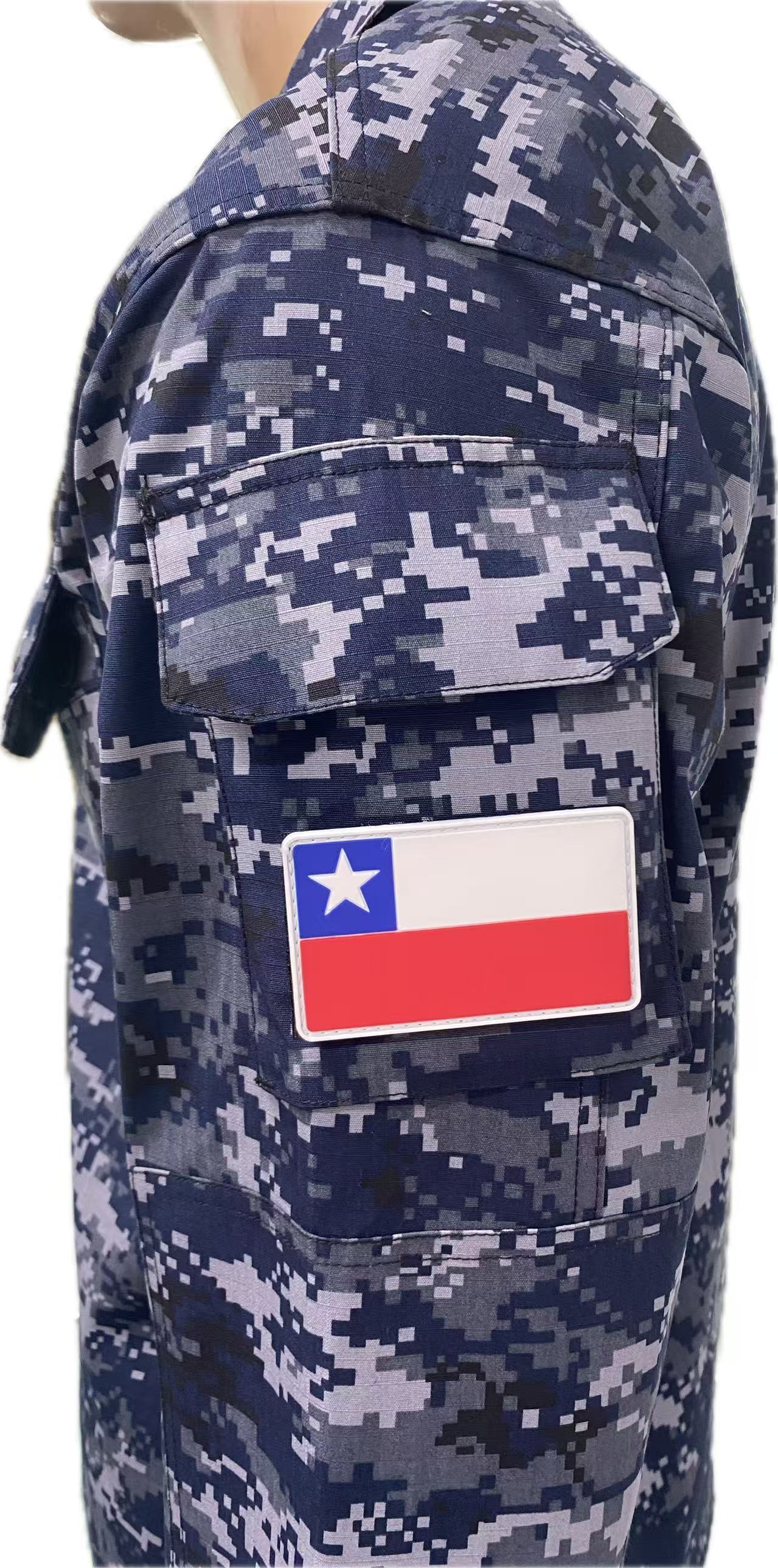 Ripstop Digital Camouflage Suit Breathable Quick Dry Training Clothes for Outdoor Activities