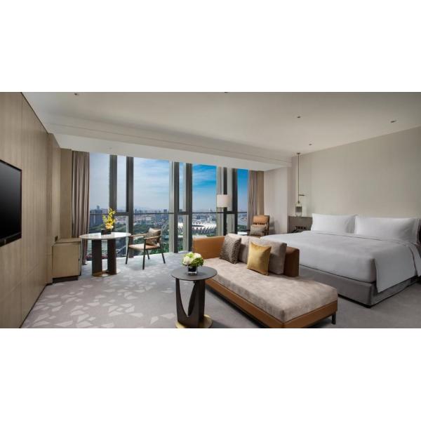 Intercontinental Hotels Group Entry Lux Style Bedroom Furniture Sets Wooden Fixed Furniture Decorations